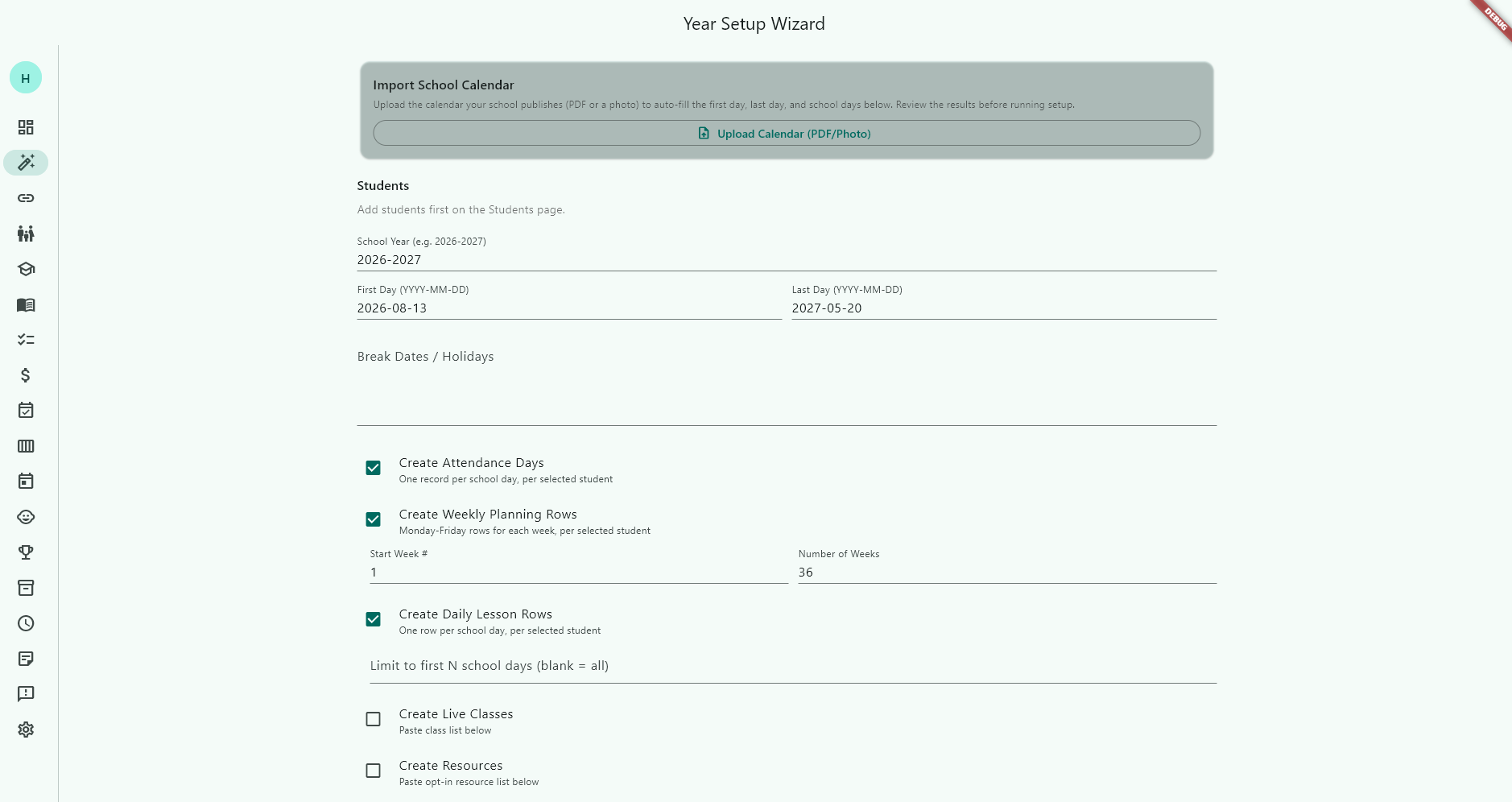 Homeschooling Hub screenshot